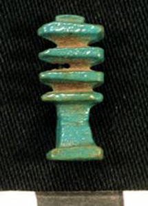 Thumbnail of Amulet: Djed Pillar (1926.02.0273)