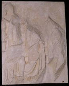 Thumbnail of Plaster Cast of East Parthenon Frieze Panel - Four Maidens Carrying Phiales (1911.03.0032)