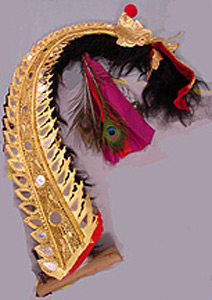 Thumbnail of Barong Dance Costume: Tail (2002.17.0001D)