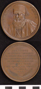 Thumbnail of Commemorative Medal: Tribute to Mehmet Ali Pasha (1971.15.2890)