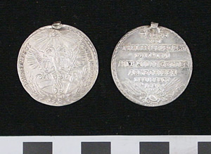 Thumbnail of Medal: Commemorating Relief of Vienna from Siege of Turks (1971.15.2179)