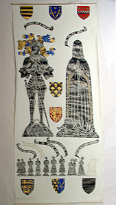 Thumbnail of Brass Rubbing: Sir William Vernon and Margaret (1982.05.0003)