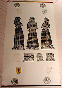 Thumbnail of Brass Rubbing: Geoffrey Dormer, Margery, and Alice (1982.05.0011)