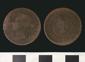 Thumbnail of Straits Settlement Coin:  1 Cent (2005.03.0007)