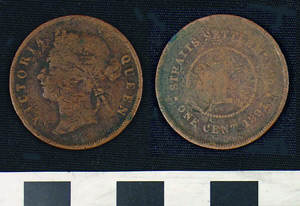 Thumbnail of Straits Settlement Coin:  1 Cent (2005.03.0008)