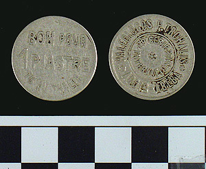 Thumbnail of Coin: Ethiopia, 1 Piastre Token (1971.15.1977)