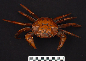 Thumbnail of Okimono: Heike-gani (Crab) (2005.11.0015)