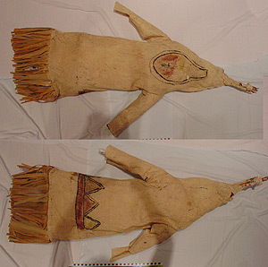 Thumbnail of Peleacon Bark Cloth Costume (2000.01.0882)