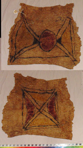 Thumbnail of Peleacon Bark Cloth Mask (2000.01.0977)