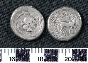 Thumbnail of Coin: Tetradrachm, Syracuse (1900.63.0008)