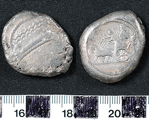 Thumbnail of Coin: Octadrachm or Tetrashekel, Sidon (1900.63.0011)