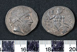 Thumbnail of Coin: Tetradrachma, Naxos, Forgery (1900.63.0016)