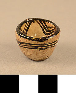 Thumbnail of Food Bowl for Seated Male Figure (2008.12.0001C)