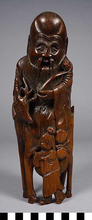 Thumbnail of Carving: God of Longevity Figure (1942.02.0001)
