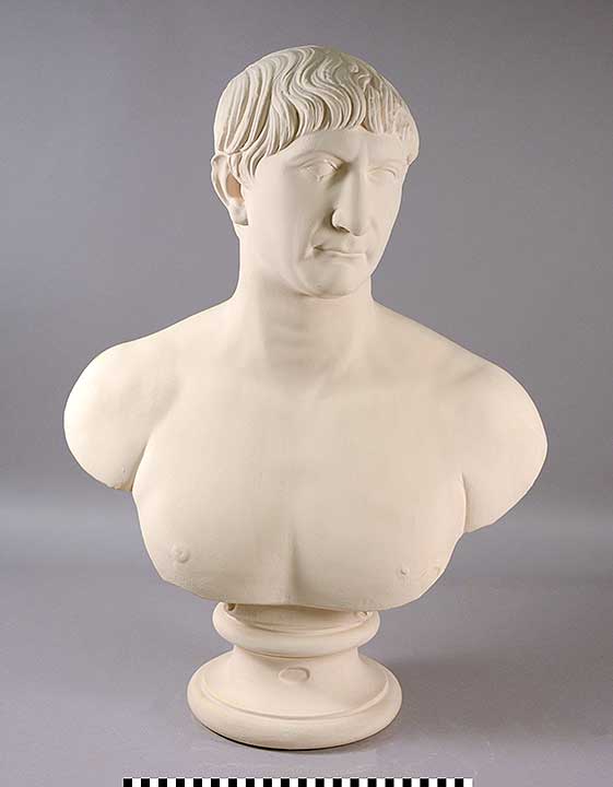 Thumbnail of Plaster Cast: Portrait Bust of Emperor Trajan (1982.10.0003)