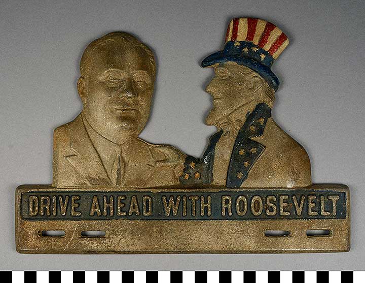 Thumbnail of FDR License Plate Attachment (2017.06.0210)