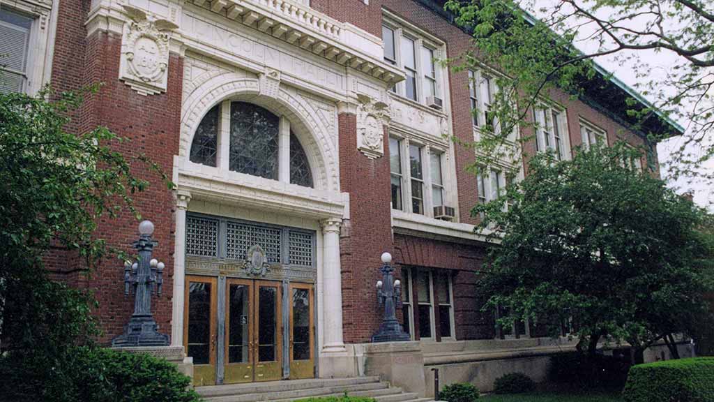 exterior of Lincoln Hall