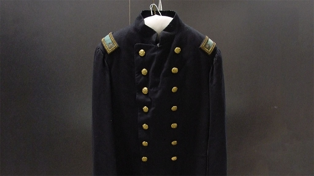 Featured Object: Civil War U.S. Army Uniform: Lt. Col.'s Full Dress Coat