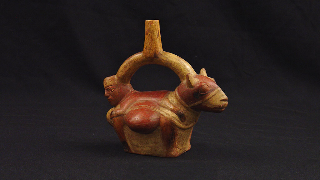 Featured Object: Moche Spouted Vase