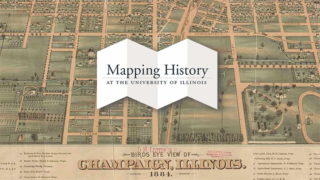 UI150: Campus & Champaign-Urbana Map Archives
