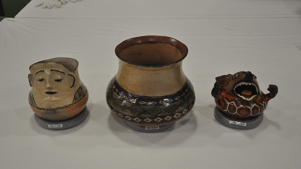 Canelos Quichua Pottery Ring Mounts