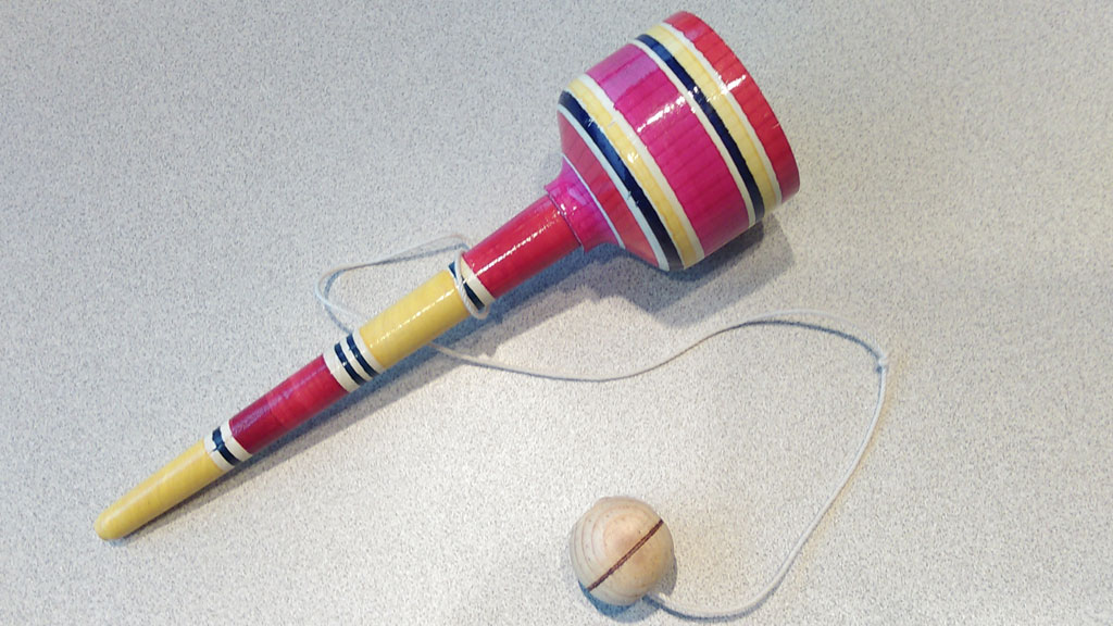 a ball and cup toy