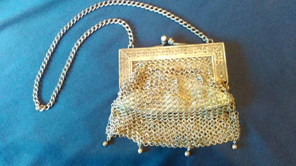 chain mail purse