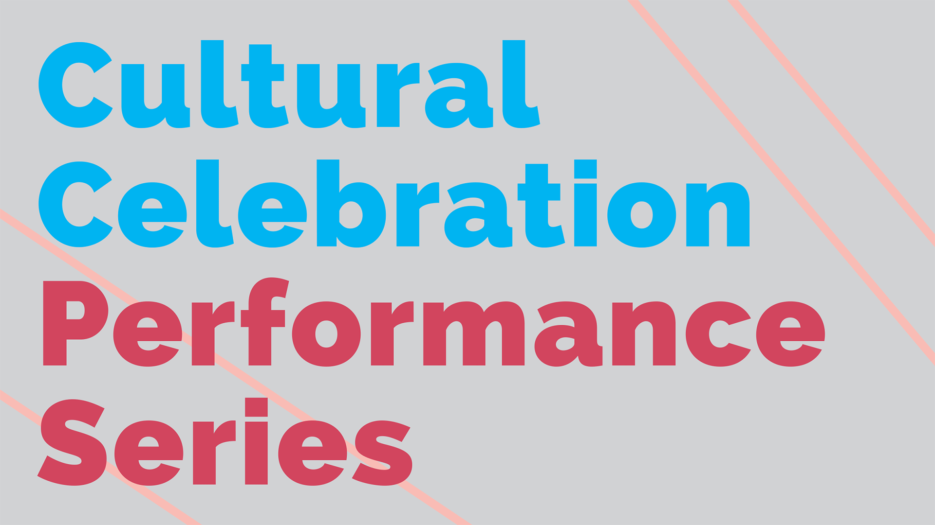 March Cultural Celebration Series logo