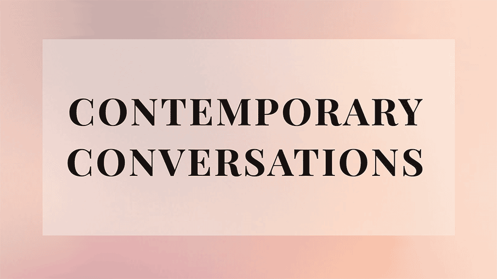 contemporary conversations title card