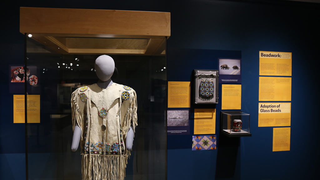 Exhibit Photo: Beadwork: An American Indian Art with Global Roots