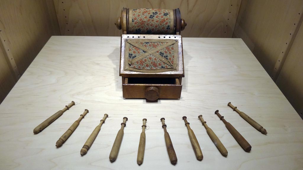 Exhibit Photo: Textile Manufacturing and Tools of Female Independence