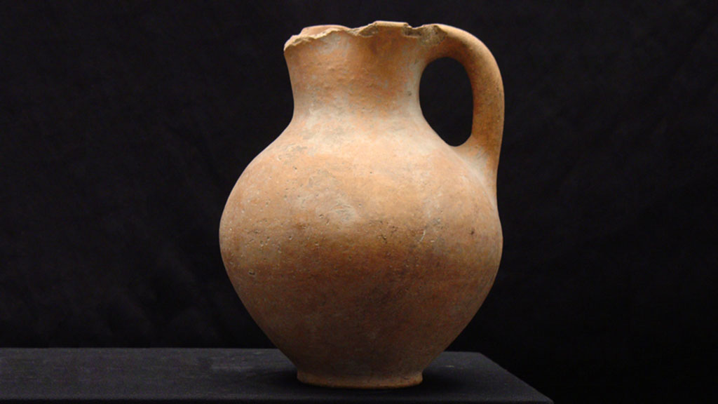 earthenware pitcher