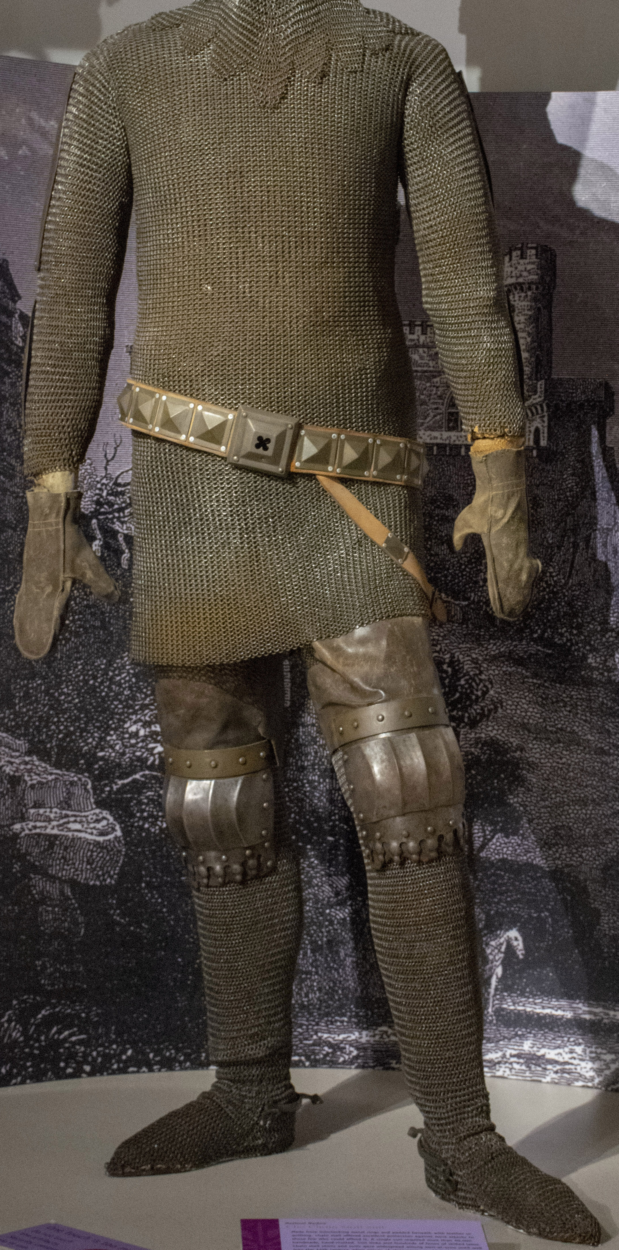 Reproduction: Warrior in Chain Mail Armor, Search the Collection, Spurlock  Museum, U of I