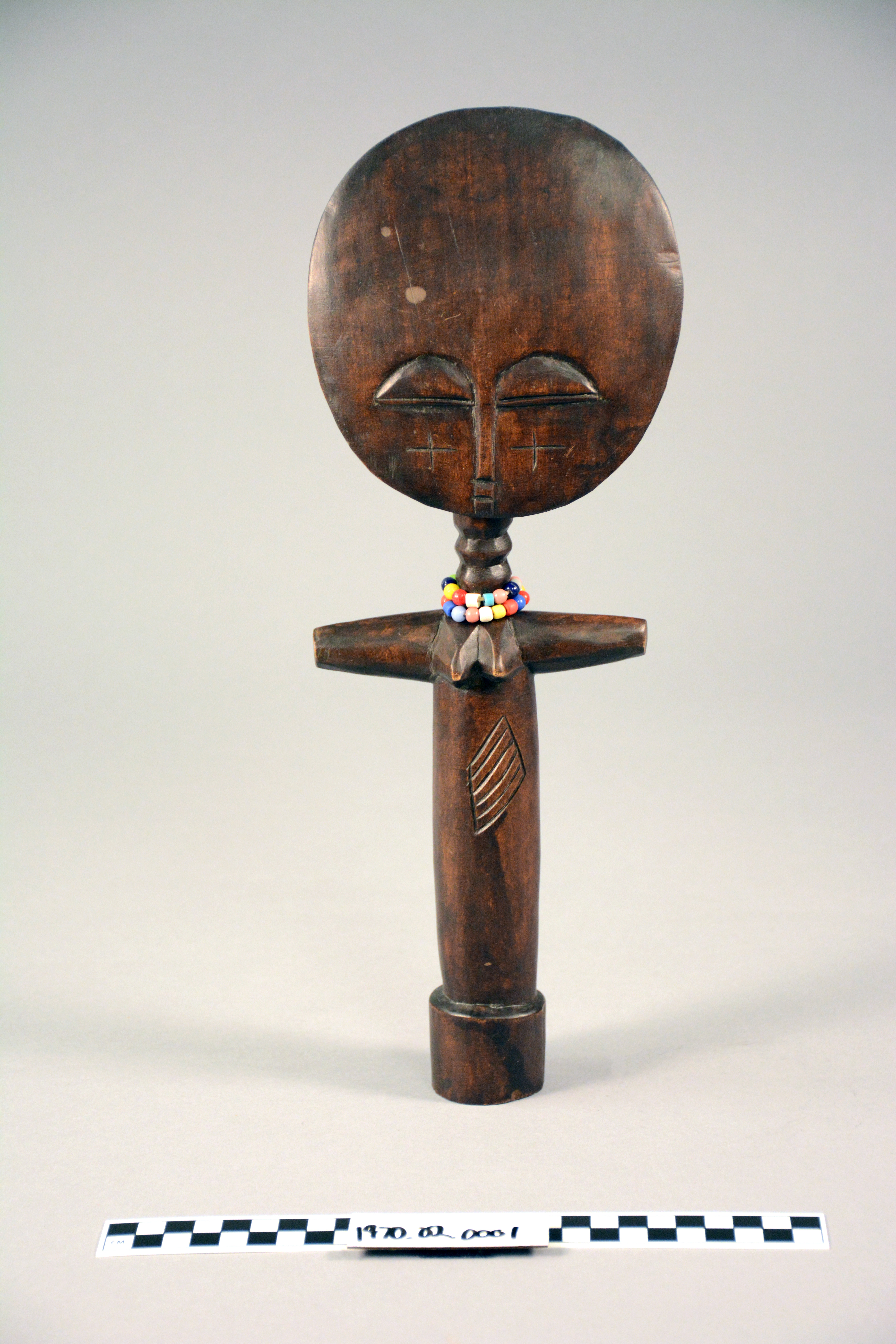 Ashanti Akua'ba Fertility Doll from Ghana - 14