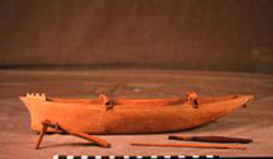 Thumbnail of Model of Outrigger Canoe  (1900.26.0116A)