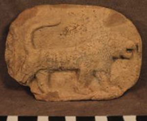 Thumbnail of Relief of a Lion (1900.53.0014)