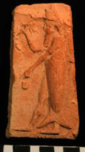 Thumbnail of Relief Plaque with Fish Man (1900.53.0016)