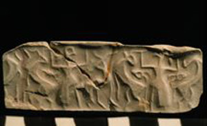 Thumbnail of Plaster Impression of Cylinder Seal by Edith Porada  (1900.53.0103B)
