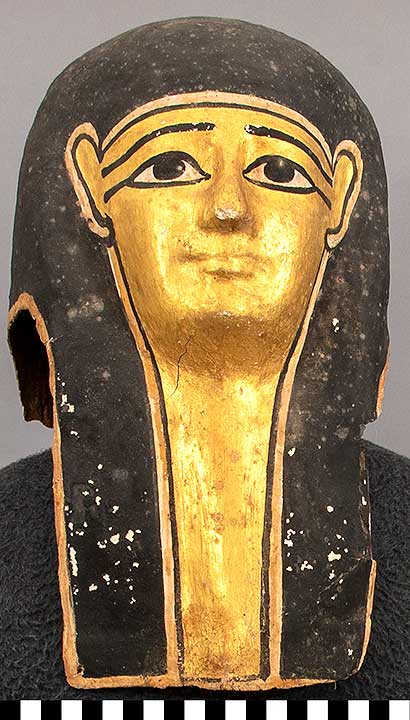 Thumbnail of Cartonnage Burial Portrait, mask (1912.01.0004)