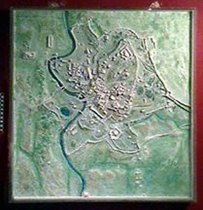 Thumbnail of Plaster Cast Model: Relief of City of Rome (1913.18.0001)