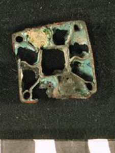 Thumbnail of Buckle Ornament, Gem-Inlaid Fibula (1924.02.0073)