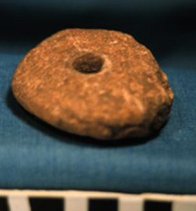 Thumbnail of Stone Tool:  Disc, Spindle? (1924.02.0079)