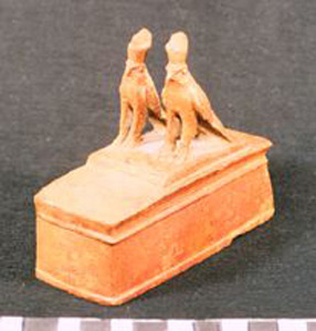 Thumbnail of Statuette of Sacred Hawks  ()