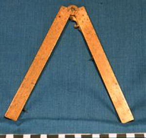 Thumbnail of Folding Ruler (1928.05.0002)