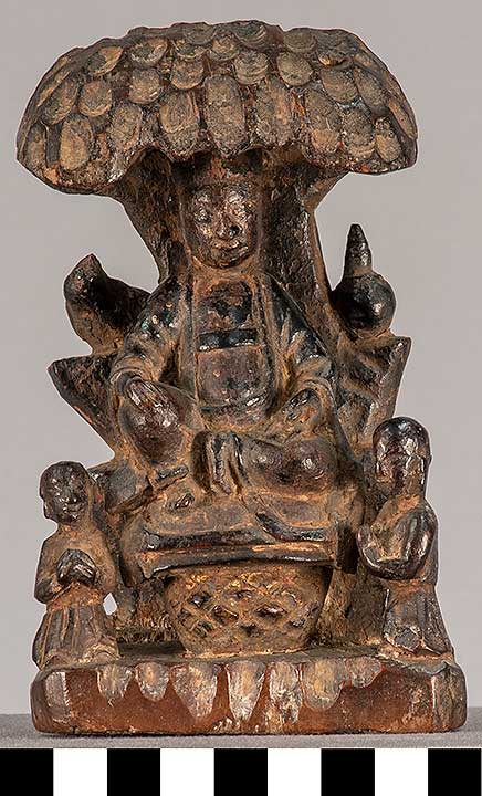 Thumbnail of Figurine:  Buddha Under the Bodhi Tree (1929.15.0001)