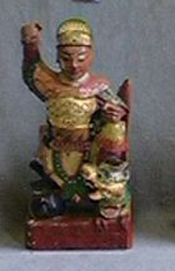 Thumbnail of Shrine Figurine: Nuo Zha (1929.15.0007)