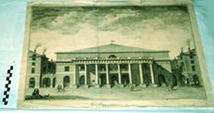 Thumbnail of Engraving: architecture, theatre sala del palazzo reale ()