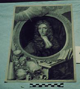 Thumbnail of Engraving: The Honorable Robert Boyle ()