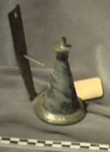 Thumbnail of Bazaar Oil Lamp Lid (1944.03.0073B)