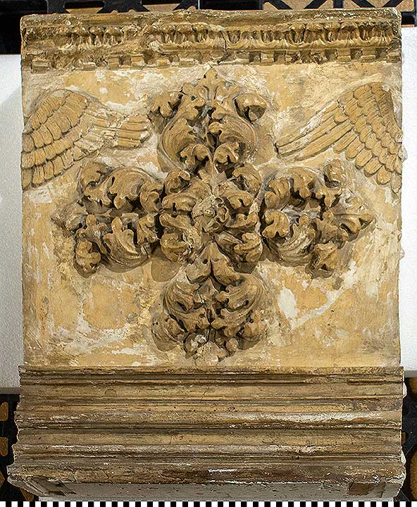 Thumbnail of Plaster Cast, Tomb of Ilaria Del Caretto: End Panel (Foot) (1948.01.0059D)